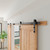 SMARTSTANDARD 11 FT Double Barn Door Hardware Kit, Fit 33" W Door Panel