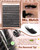Goddvenus Manga Lash Clusters With Spikes Wispy Cluster Eyelash Extensions Fluffy Anime Eyelashes Clusters Reusable Faux Mink Fairy Individual Lash Extension (D Curve 12-18mm 204 pieces)