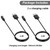 Charger for VeryFit Smart Watch - IDW26, IDW25, IDW23, IDW21, IDW19, IDW17, IDW16, IDW15, IDW13, ID205L, ID206 - Magnetic Charging Cable (2-Pack, 3.3ft/1m)