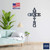Riverside Designs Amazing Grace Cross Christian Metal Art Steel Decor | Made in USA