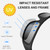 OHO Sport Open‑Ear Smart Glasses, Impact‑Resistant Bluetooth Sunglasses