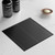 Sharpeye 8 Inch Square Shower Drain with Wedge Wire Grate, Matte Black