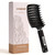 Boar Bristle Hair Brush, Curved Vent Detangling Brush for Wet & Dry Hair