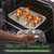 Joyfair 9” Baking Sheet Pan with Rack, Stainless Steel Toaster Oven Tray