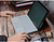 Gexmil Case for Surface 13 Inch,PRO8 2021 Genuine Leather Cover with Built-in Pencil Holder,Cowhide Folio Cover, Anti Fingerprint Anti Slip,Flower Brown