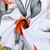 LIVILAN Small Stall Shower Curtain 36W x72H Inches Narrow RV Shower Curtains Floral Shower Curtains for Bathroom Flower Shower Curtains Set with 12 Hooks Short Half Shower Curtain Stall Size