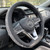 PINCTROT D Shaped Bling Comfy Steering Wheel Cover 14.5-15 Inch (Black)