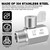 Carvedexquisitely Shower Head Shut Off Valve,304 Stainless Steel 1/2" Mini Ball Valve NPT Thread,Shower Head Flow Control Valve