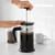 I-K-E-A UPPHETTA French Press Coffee Maker, Glass/Stainless Steel 34 oz, Black