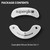 Pulsar Gaming Gears Superglide Type-S Skates for Endgame Gear XM1r, White