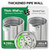 TAISHER 2Pcs Thickened Nipple Cast Pipe 3/4" MNPT x 3/4" FNPT, 6" Length