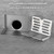 Garosa 12cm L Shape Side Wall Linear Shower Drain Stainless Steel