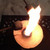 One Log Fire Swedish Fire Log - Mini - Kiln-Dried Red Pine Swedish Torch with Easy Light Starter, Pack of 1
