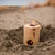 One Log Fire Swedish Fire Log - Mini - Kiln-Dried Red Pine Swedish Torch with Easy Light Starter, Pack of 1