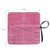 JOINDO Knife Roll Bag, Chef’s Knife Roll Bag, Heavy Duty Chef Knife Roll Bag with 6 Slots, Waxed Canvas Knife Bag Roll, Knife Pouch Holder for Home Kitchen Travel Camping,Pink