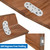 Auvotuis Heavy Duty Folding Table Hinges, Silver, 4Pcs, (3.1 x 1.18inch)