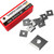 12mm Square Carbide Inserts Cutters Knives Blades 12×12×1.5mm-35°for Woodworking Spiral/Helical Planer Cutter Head or Lathe Turning 10pcs