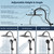 Hibbent All Metal cUPC Certified High Pressure Rainfall 10'' Shower Head