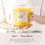 Hidden Label Sicilian Lemon 3-Wick Candle, 30 oz Soy Wax, Up to 100 Hours