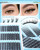 PHKERATA Eyelash Clusters Natural Lash Clusters Eyelash Extensions 240Pcs