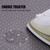 BNDX XL Iron Board Cover and pad - 18” x 49” Thick 4 Layers Padding Elastic with Wide Edge, Stain Resistant & Durable Scorch, 2 Buckle Types(White Dot)