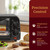Elite Gourmet ETO236 Compact 2-Slice Toaster Oven, 15-Min Timer, Black