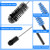 Perthlin 37 Pcs Hummingbird Feeder Cleaning Brush, 3 Size, Black