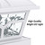 SIEDiNLAR Solar Post Cap Lights Outdoor 2 Modes, 1 Pack, White, Warm/White