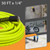 M MINGLE Pressure Washer Hose 50 FT x 1/4", M22 14mm Fittings, 3600 PSI
