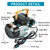 110V AC 550W Self Priming Electric Transfer Pump, 60L/min Oil Transfer Pump Fuel Diesel Kerosene Biodiesel Pumps For Vehicles, Construction Sites, Farms