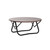 VILLEY Bamboo Folding Camping Table, 24" Round Card Table with Carry Bag