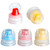 Leinuosen 30 Pcs Replacement Sport Bottle Caps,Red, Yellow, Blue