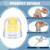 Leinuosen 30 Pcs Replacement Sport Bottle Caps,Red, Yellow, Blue