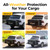 BougeRV Hitch Cargo Carrier Bag 20 Cubic Feet 700D Waterproof Expandable
