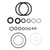 FSM013, Marine Rebuild Seal Kit Compatible with Evinrude Johnson