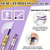 B&Q Lash Bond and Seal Waterproof,Lash Cluster Glue 10ML Strong Hold(Black)