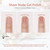 GAOY Sheer Nude Gel Nail Polish, 16ml Jelly Natural Pink Translucent Color 1301 UV Light Cure Gel Polish for Nail Art DIY Manicure and Pedicure at Home