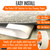 All Flooring Now Carpet Tile Tape Double Sided 2in x 90ft Carpet Tiles Rugs