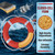 23" Life Ring Buoy w/ 98.4 FT Floating Rope, Boat & Pool Safety Throw Ring