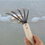 DOITOOL 2 Pcs Clam Rakes,10.2 inch Steel Claws with Mesh Net,Garden Rake,Portable Beach Rake Clamming Equipment for Clam Digging Seafood Shell Digger Tool