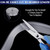 Treela 108 Inch Angled T-Slot 1/4'' Shower Door Seal Strip