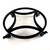 Zhongma 1 Pack Round Plant Caddy with Wheels, Dia.15"x3.5" H Easy Assembly
