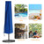 OKPOW Patio Umbrella Cover Waterproof: Fit 9ft to 12ft Outdoor Umbrellas