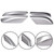 G-PLUS Roof Rack Bar Rail End Cover Shell Cap Compatible with 2003-2009 Toyota 4Runner,Roof Rail Rack 4Pcs (Silver)