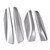 G-PLUS Roof Rack Bar Rail End Cover Shell Cap Compatible with 2003-2009 Toyota 4Runner,Roof Rail Rack 4Pcs (Silver)