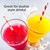 Nostalgia Snow Cone Shaved Ice Machine - Retro Table-Top Slushie Machine Makes 20 Icy Treats - Includes 2 Reusable Plastic Cups & Ice Scoop - White