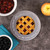 Mrs. Anderson's Baking Individual Pie Crust Protector Shields, Set Of 4, For Mini Pies And Pot Pies, Fits Up To 5-Inch Pie Plates, Prevents Over-Browning And Spills