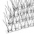 OFFO Bird Spikes for Outside, 304 Stainless Steel, 4 Pcs, 3.4 Ft