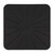 Lazy K Induction Cooktop Mat - Silicone Fiberglass Scratch Protector - for Magnetic Stove - Non slip Pads to Prevent Pots from Sliding during Cooking - Square (9inches) Gray