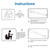 EASACE Upgrade Toilet Aid 17" Long Reach Comfort Wipe,Self Wipe Assist Tissue Holder Tool,Bathroom Aid for Limited Mobility,Seniors,Elderly.